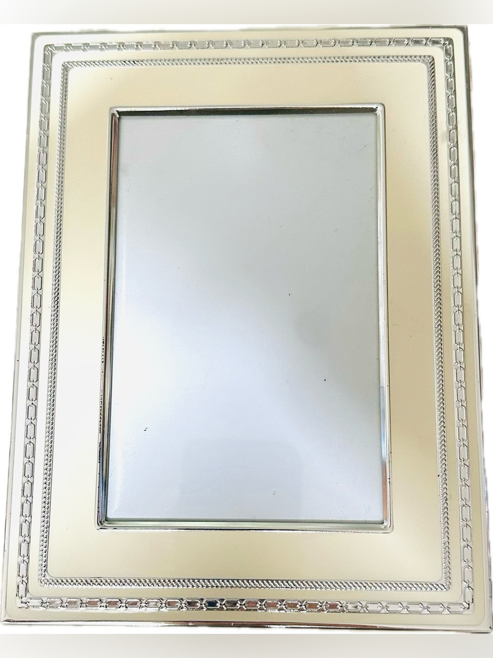 Stunning VERA WANG Designer x for Wedgwood Luxury Photo Picture Frame 5x7 RARE